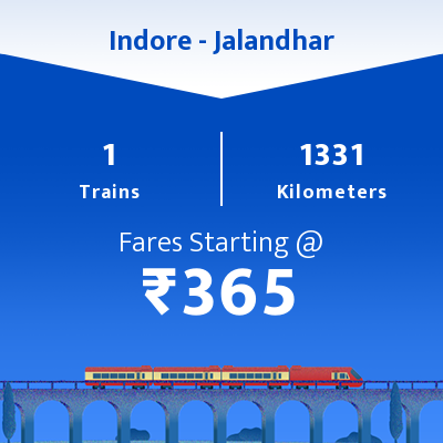 Indore To Jalandhar Trains